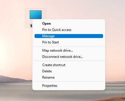 Open Disk Management