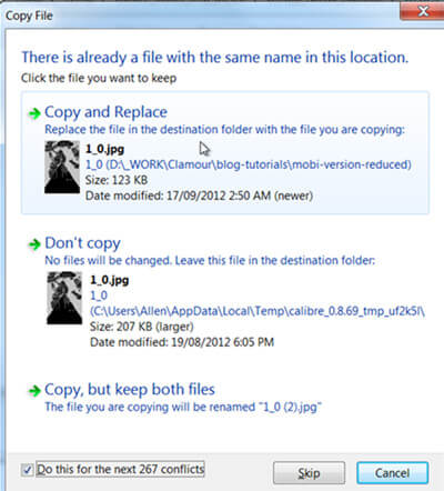 how to recover replaced files with same name windows 10
