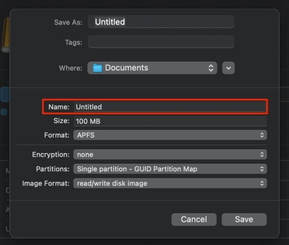 Create A Disk Image Backup on M2 Mac