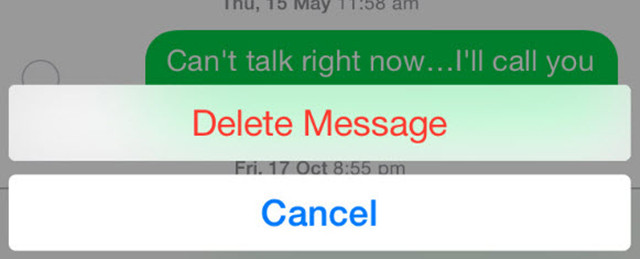 recover deleted messages on iPhone