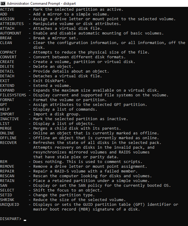 delete partition on Windows 11