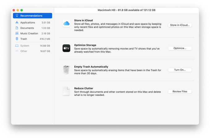 mac runs slow after installing seirra