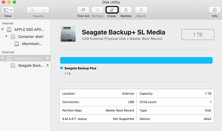 Format A Seagate External Hard Drive for Mac