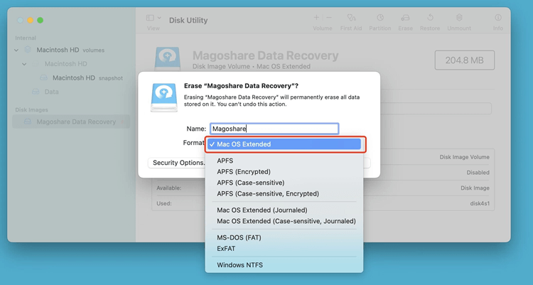 Format A Hard Drive to Mac OS Extended