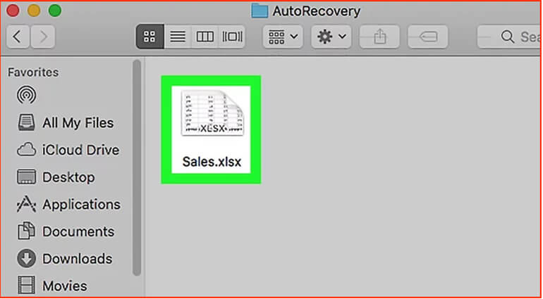 Recover Unsaved or Lost Excel File on Mac