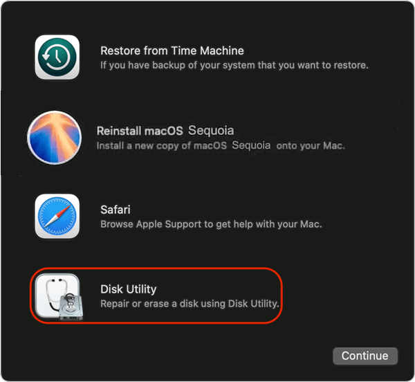 wipe hard drive on macOS Sequoia