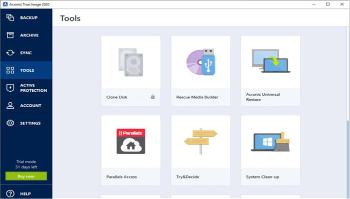acronis true image clonezilla alternative