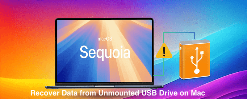 recover data from unmounted USB drive on Mac