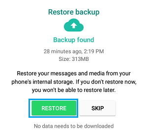 Reinstall WhatsApp Without Losing Data