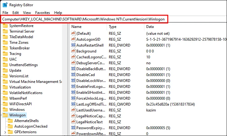 Remove Login Password On Windows 11