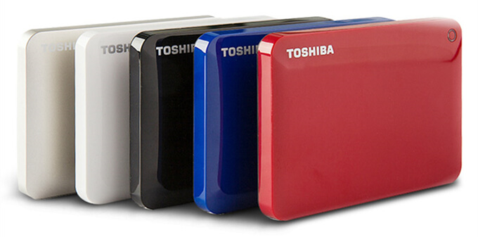 how to wipe Toshiba portable hard drive