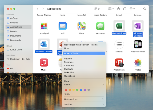 completely uninstall Microsoft Office on Mac