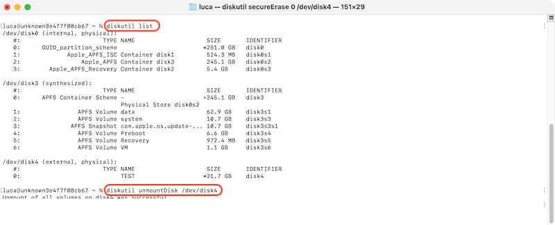 recover data from unmounted USB drive on Mac