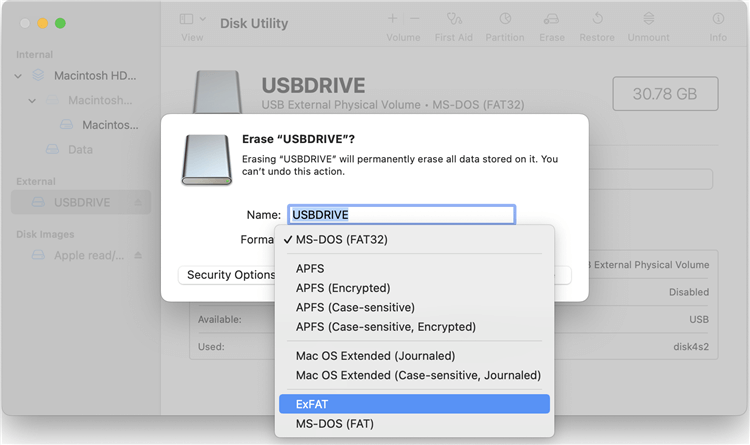Seagate external hard drive not mounting on Mac