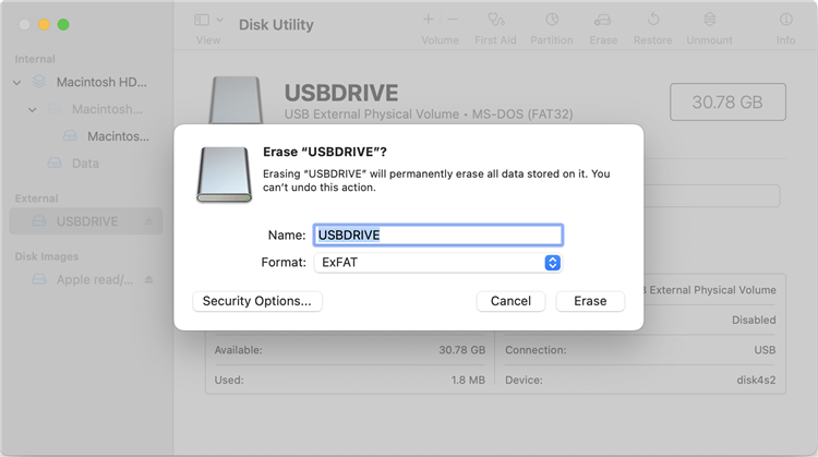Seagate external hard drive not mounting on Mac