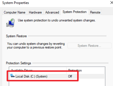 Windows 11 system restore
