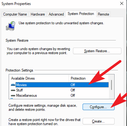 Windows 11 system restore
