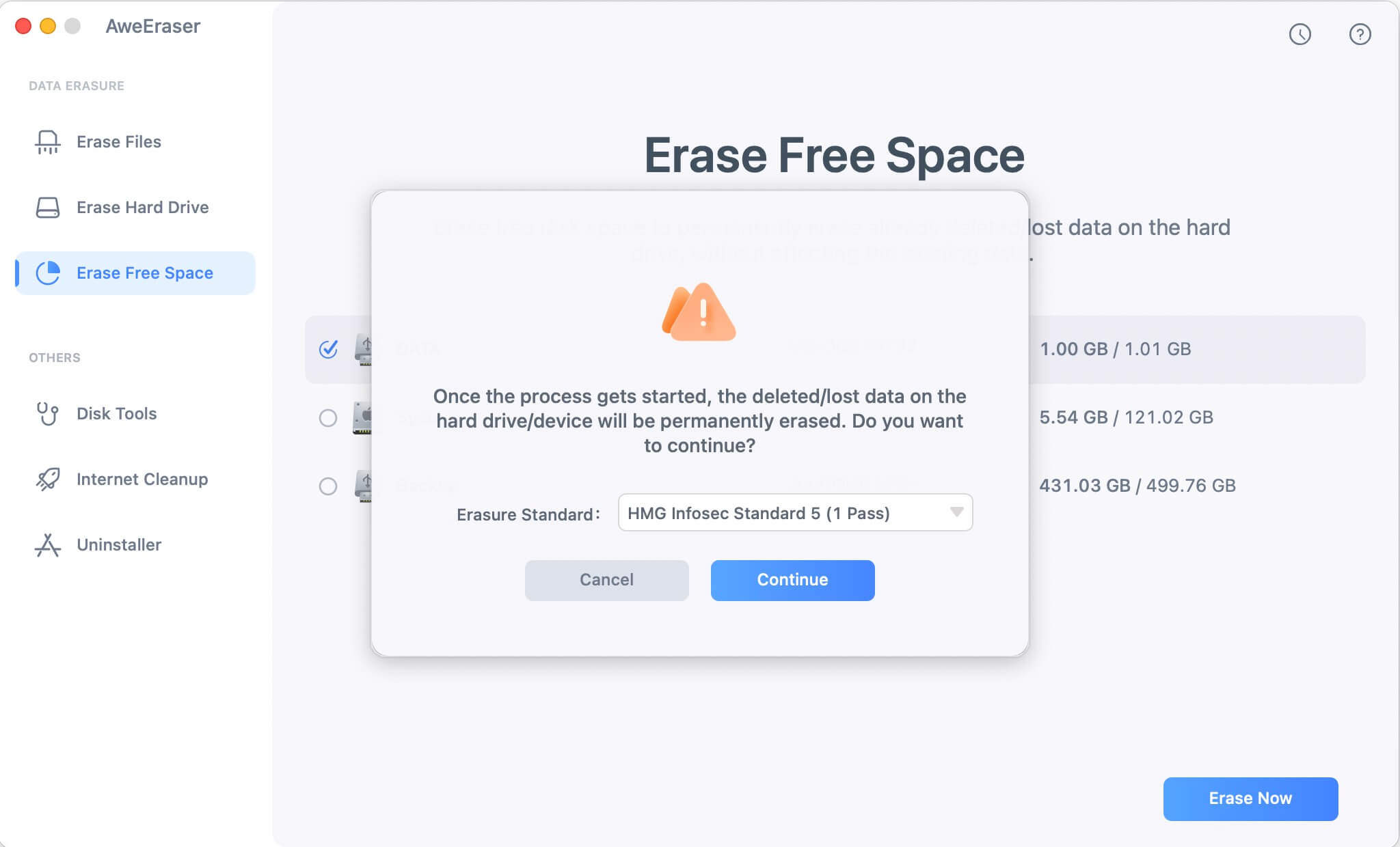 factory reset macOS Sonoma and wipe data